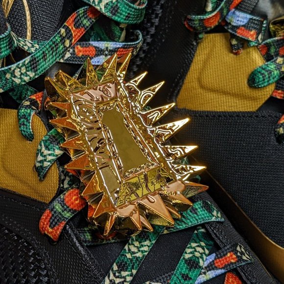 Nike LeBron 9 IX Watch The Throne Men's 11.5 Black Gold 2022 shoes DO9353-001 - Picture 5 of 12